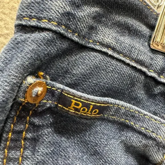 Polo Ralph Lauren Jeans Varick Slim Straight Denim Mens 34x32 (34x31 ACTUAL) - Picture 10 of 13